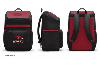 Gear Bag, HAWKS, Baseball, Teamtime, Team time, sublimation, custom sports apparel, team uniforms, spirit wear, spiritwear, sports uniforms, custom shirts, team store, custom team store, fundraiser sports, apparel fundraiser