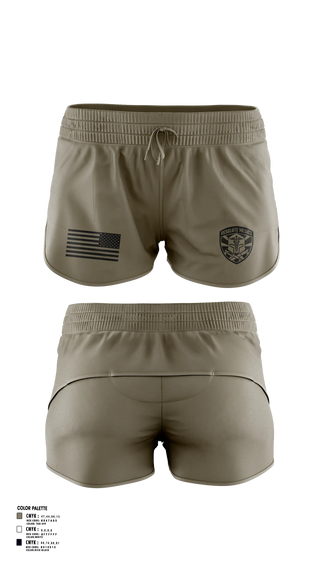 Womens Shorts, MEDIC PLT/HHC/7TB(X), Army, Teamtime, Team time, sublimation, custom sports apparel, team uniforms, spirit wear, spiritwear, sports uniforms, custom shirts, team store, custom team store, fundraiser sports, apparel fundraiser