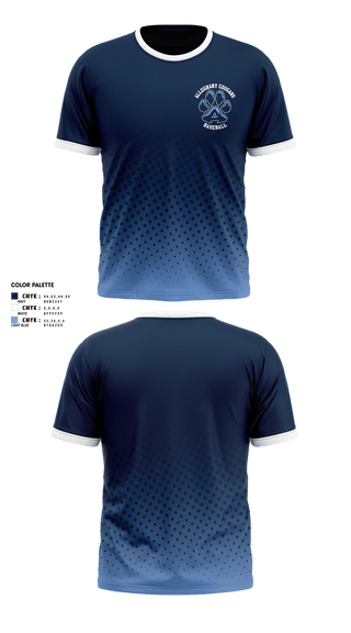 Short Sleeve Performance Shirt, Alleghany Cougars, Baseball, Teamtime, Team time, sublimation, custom sports apparel, team uniforms, spirit wear, spiritwear, sports uniforms, custom shirts, team store, custom team store, fundraiser sports, apparel fundraiser