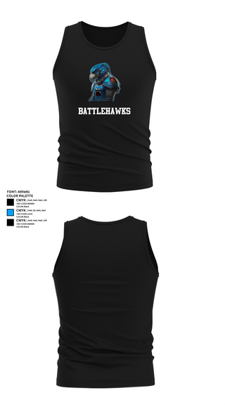 Tank Top, Battlehawks, , Teamtime, Team time, sublimation, custom sports apparel, team uniforms, spirit wear, spiritwear, sports uniforms, custom shirts, team store, custom team store, fundraiser sports, apparel fundraiser