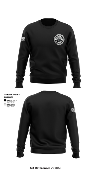 Crew Neck Sweatshirt, 308 Defense, , Teamtime, Team time, sublimation, custom sports apparel, team uniforms, spirit wear, spiritwear, sports uniforms, custom shirts, team store, custom team store, fundraiser sports, apparel fundraiser