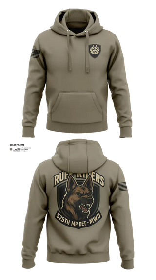 Hoodie, 525th MWD DET, Army, Teamtime, Team time, sublimation, custom sports apparel, team uniforms, spirit wear, spiritwear, sports uniforms, custom shirts, team store, custom team store, fundraiser sports, apparel fundraiser
