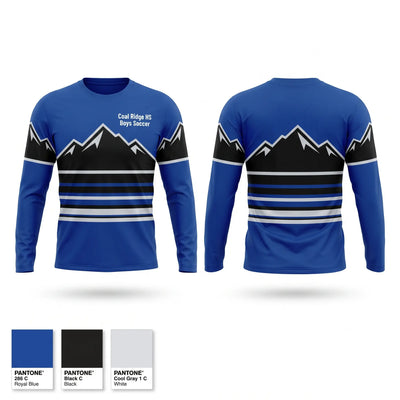 Coal Ridge HS Boys Soccer Long Sleeve Performance Shirt 1