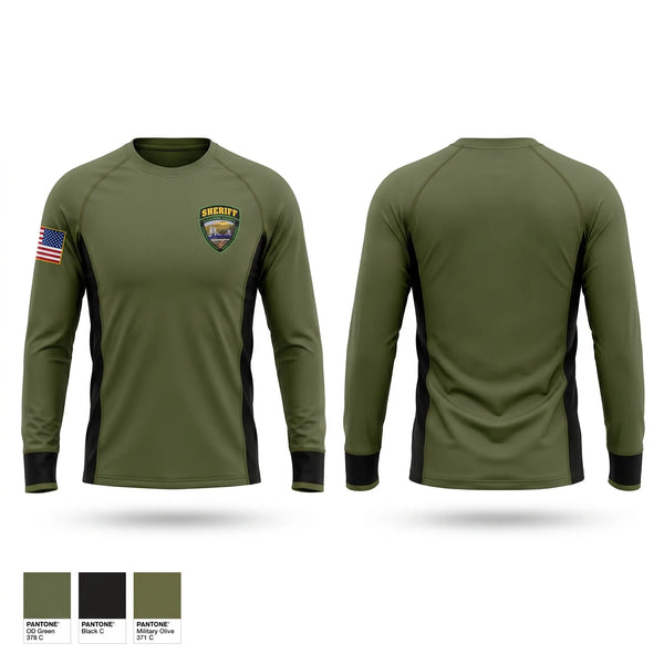 Long Sleeve Performance Shirt, Cleburne County Sheriff's Office, Police, Teamtime, Team time, sublimation, custom sports apparel, team uniforms, spirit wear, spiritwear, sports uniforms, custom shirts, team store, custom team store, fundraiser sports, apparel fundraiser