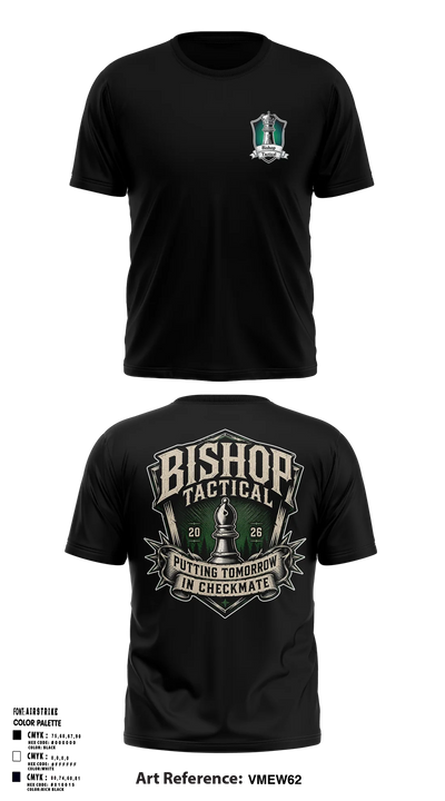 Bishop Tactical Short Sleeve Performance Shirt - 30