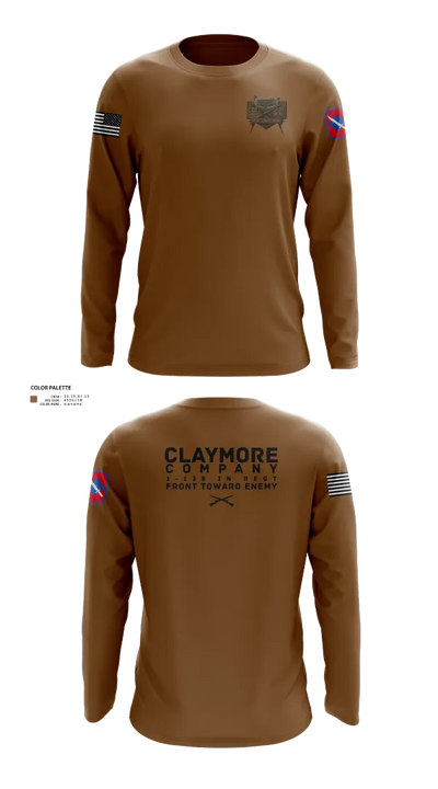 C CO 1-138 IN REGT 407460 Long Sleeve Performance Shirt 101