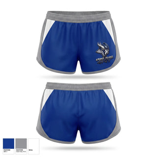 Womens Shorts, Grand Island Vikings, Baseball, Teamtime, Team time, sublimation, custom sports apparel, team uniforms, spirit wear, spiritwear, sports uniforms, custom shirts, team store, custom team store, fundraiser sports, apparel fundraiser