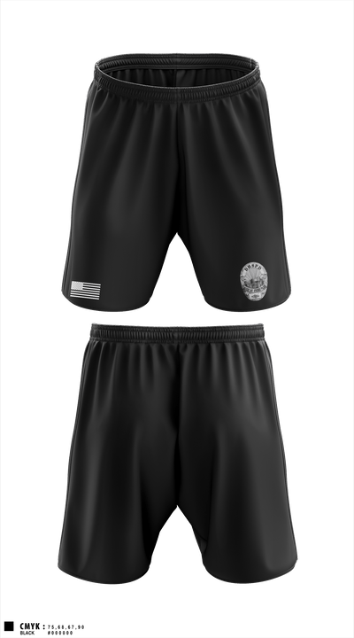 Desert Hot Springs Police Department 82587518 Athletic Shorts With Pockets - 1