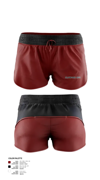 Slowsox 40’s 58755386 Women's Shorts - 1