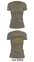 EARS TANKER MX 55648277 Women's Short Sleeve V-neck Shirt - 6