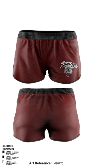 Womens Soccer Shorts, Sobrato HS Bulldogs, , Teamtime, Team time, sublimation, custom sports apparel, team uniforms, spirit wear, spiritwear, sports uniforms, custom shirts, team store, custom team store, fundraiser sports, apparel fundraiser