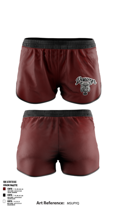 Sobrato HS Bulldogs 65561027 Womens Soccer Shorts - 2