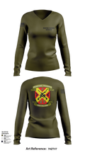 Weapons Training Battalion 25066956 Women's Long Sleeve V-neck Shirt - 101