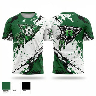 Short Sleeve Performance Shirt, Ridley Green Raiders Girls Flag Football, , Teamtime, Team time, sublimation, custom sports apparel, team uniforms, spirit wear, spiritwear, sports uniforms, custom shirts, team store, custom team store, fundraiser sports, apparel fundraiser