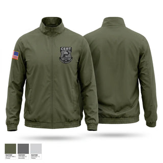 Windbreaker, Chester County Prison Emergency Response Team CERT, Police, Teamtime, Team time, sublimation, custom sports apparel, team uniforms, spirit wear, spiritwear, sports uniforms, custom shirts, team store, custom team store, fundraiser sports, apparel fundraiser