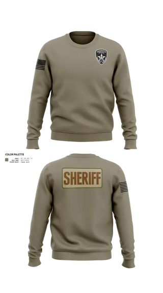 Crew Neck Sweatshirt, Sheriff Emergency Response Team, Police, Teamtime, Team time, sublimation, custom sports apparel, team uniforms, spirit wear, spiritwear, sports uniforms, custom shirts, team store, custom team store, fundraiser sports, apparel fundraiser