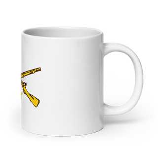 1st PLT B Co 1-173IN 18514147 White Glossy Mug - Small