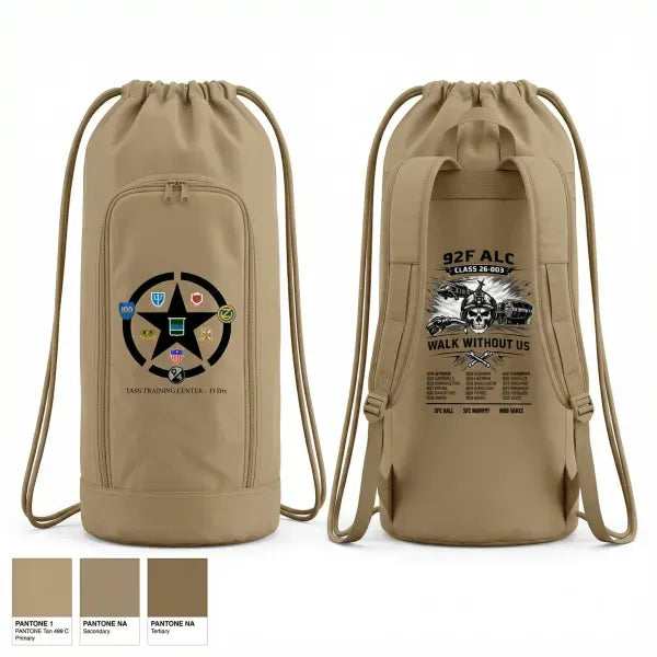 Gear Bag, 92F ALC 26-003, Army, Teamtime, Team time, sublimation, custom sports apparel, team uniforms, spirit wear, spiritwear, sports uniforms, custom shirts, team store, custom team store, fundraiser sports, apparel fundraiser