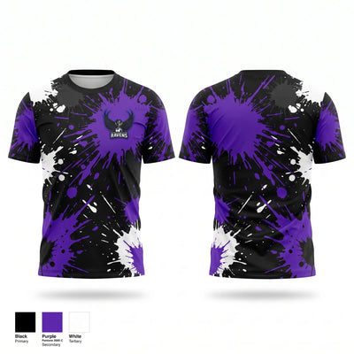 Lady Ravens Short Sleeve Performance Shirt - 1