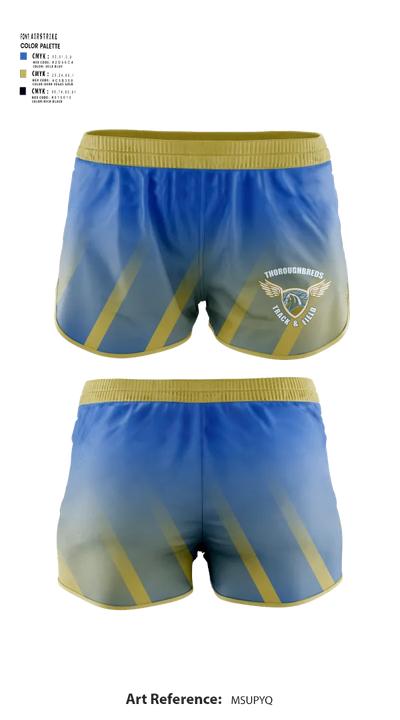 Thoroughbreds Track Club 31257976 Track Shorts - 20