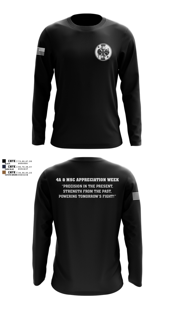 Long Sleeve Performance Shirt, Joint Base San Antonio 4A/MSC, , Teamtime, Team time, sublimation, custom sports apparel, team uniforms, spirit wear, spiritwear, sports uniforms, custom shirts, team store, custom team store, fundraiser sports, apparel fundraiser