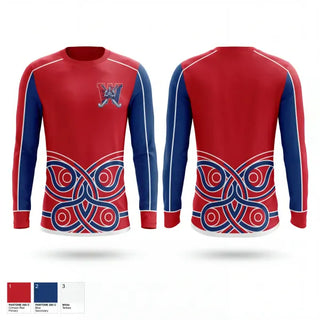 Long Sleeve Performance Shirt, Wall High School Field Hockey, Field Hockey, Teamtime, Team time, sublimation, custom sports apparel, team uniforms, spirit wear, spiritwear, sports uniforms, custom shirts, team store, custom team store, fundraiser sports, apparel fundraiser