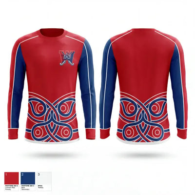 Wall High School Field Hockey 62820816 Long Sleeve Performance Shirt 1