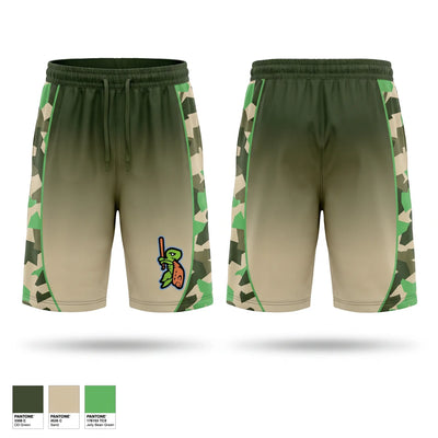 Backs Athletic Shorts With Pockets - 1