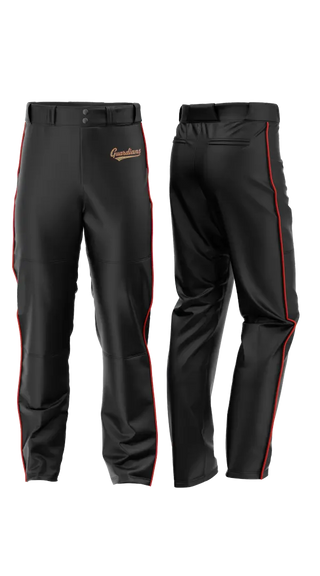 Baseball Pants, Guardians Baseball, Baseball, Teamtime, Team time, sublimation, custom sports apparel, team uniforms, spirit wear, spiritwear, sports uniforms, custom shirts, team store, custom team store, fundraiser sports, apparel fundraiser