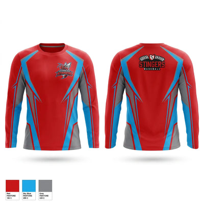Southern Ohio Stingers Long Sleeve Performance Shirt - 1