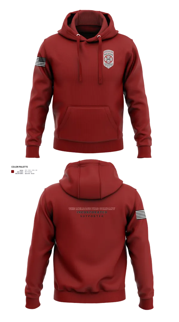 Hoodie, The Melrose Fire Company Incorporated, , Teamtime, Team time, sublimation, custom sports apparel, team uniforms, spirit wear, spiritwear, sports uniforms, custom shirts, team store, custom team store, fundraiser sports, apparel fundraiser