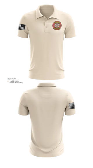 Short Sleeve Performance Polo, Cherrydale Volunteer Fire Department, , Teamtime, Team time, sublimation, custom sports apparel, team uniforms, spirit wear, spiritwear, sports uniforms, custom shirts, team store, custom team store, fundraiser sports, apparel fundraiser
