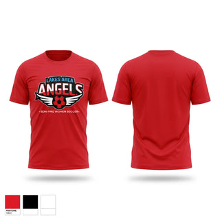 Short Sleeve Performance Shirt, Lakes Area Angels, Women's Soccer, Teamtime, Team time, sublimation, custom sports apparel, team uniforms, spirit wear, spiritwear, sports uniforms, custom shirts, team store, custom team store, fundraiser sports, apparel fundraiser