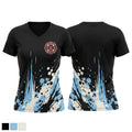Firefighter Department Women's Short Sleeve V-neck Shirt - 1