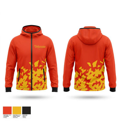 Volcanoes Windbreaker - 1