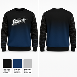 Crew Neck Sweatshirt, Elite Stars, Cheer, Teamtime, Team time, sublimation, custom sports apparel, team uniforms, spirit wear, spiritwear, sports uniforms, custom shirts, team store, custom team store, fundraiser sports, apparel fundraiser