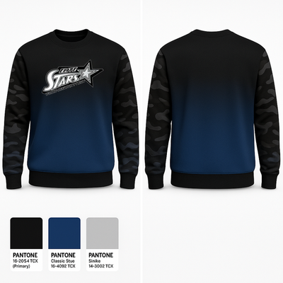 Elite Stars 58724409 Crew Neck Sweatshirt - 1