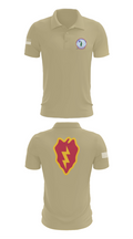 2-35 Infantry Batallion 77036654 Short Sleeve Performance Polo - 87