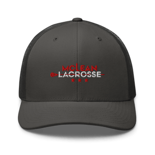 McLean Lacrosse 4222759 Retro Trucker Hat | Yupoong 6606