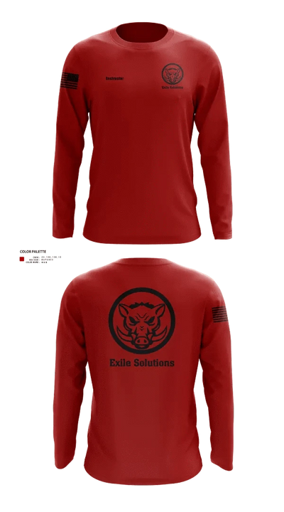 Exile Solutions 72007120 Long Sleeve Performance Shirt 20