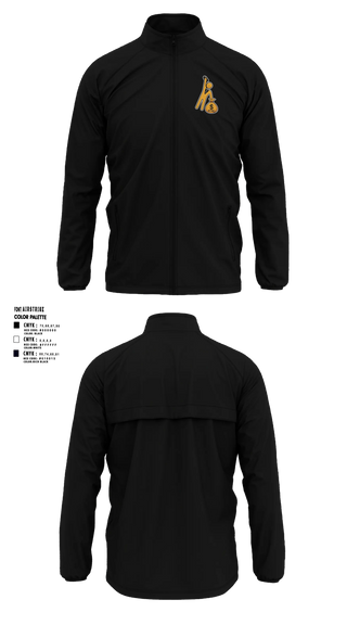 Windbreaker without hood, ChedakidStyleWith_Che, Space Force, Teamtime, Team time, sublimation, custom sports apparel, team uniforms, spirit wear, spiritwear, sports uniforms, custom shirts, team store, custom team store, fundraiser sports, apparel fundraiser