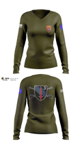 5th SFAB, USARPAC Women's Long Sleeve V-neck Shirt - 23
