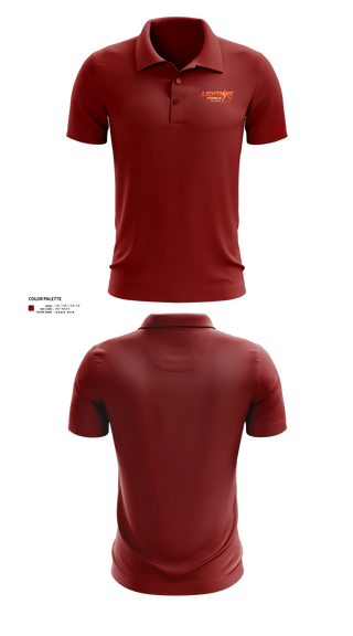 Short Sleeve Performance Polo, Lightning Force Athletics, Track & Field, Teamtime, Team time, sublimation, custom sports apparel, team uniforms, spirit wear, spiritwear, sports uniforms, custom shirts, team store, custom team store, fundraiser sports, apparel fundraiser
