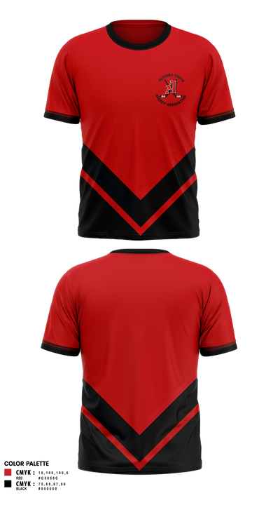 Altoona Youth Hockey Association 83365842 Short Sleeve Performance Shirt - 2