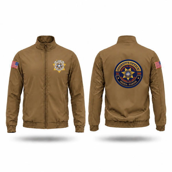 Windbreaker, Iberia Parish Sheriff's Office, Police, Teamtime, Team time, sublimation, custom sports apparel, team uniforms, spirit wear, spiritwear, sports uniforms, custom shirts, team store, custom team store, fundraiser sports, apparel fundraiser