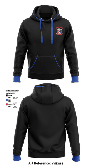 Hoodie, Thurston County PAL- Elite boxing academy, Spirit Store, Teamtime, Team time, sublimation, custom sports apparel, team uniforms, spirit wear, spiritwear, sports uniforms, custom shirts, team store, custom team store, fundraiser sports, apparel fundraiser