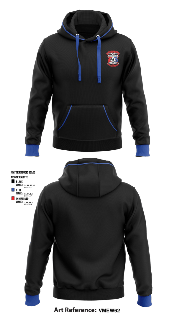 Hoodie, Thurston County PAL- Elite boxing academy, Spirit Store, Teamtime, Team time, sublimation, custom sports apparel, team uniforms, spirit wear, spiritwear, sports uniforms, custom shirts, team store, custom team store, fundraiser sports, apparel fundraiser