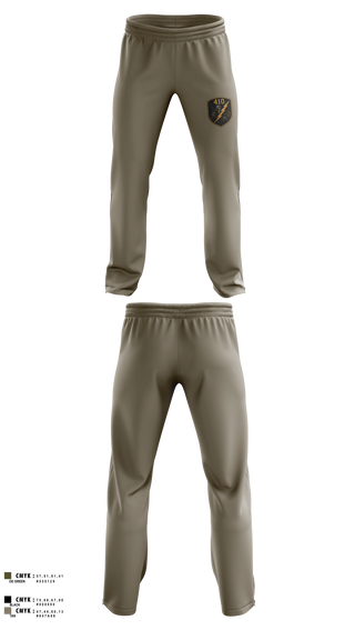 Sweatpants, 410th Brigade Signal Company, Army, Teamtime, Team time, sublimation, custom sports apparel, team uniforms, spirit wear, spiritwear, sports uniforms, custom shirts, team store, custom team store, fundraiser sports, apparel fundraiser