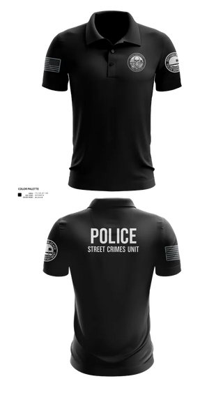 Short Sleeve Performance Polo, STREET CRIMES, , Teamtime, Team time, sublimation, custom sports apparel, team uniforms, spirit wear, spiritwear, sports uniforms, custom shirts, team store, custom team store, fundraiser sports, apparel fundraiser