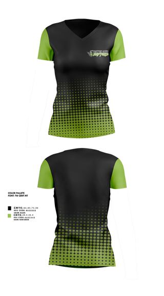 Womens Short Sleeve Vneck Shirt, Raptors Youth Sports, , Teamtime, Team time, sublimation, custom sports apparel, team uniforms, spirit wear, spiritwear, sports uniforms, custom shirts, team store, custom team store, fundraiser sports, apparel fundraiser